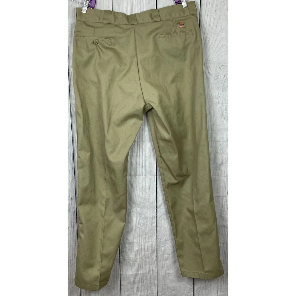 Dickies Men's Original Fit 38x34 Khaki Pants
